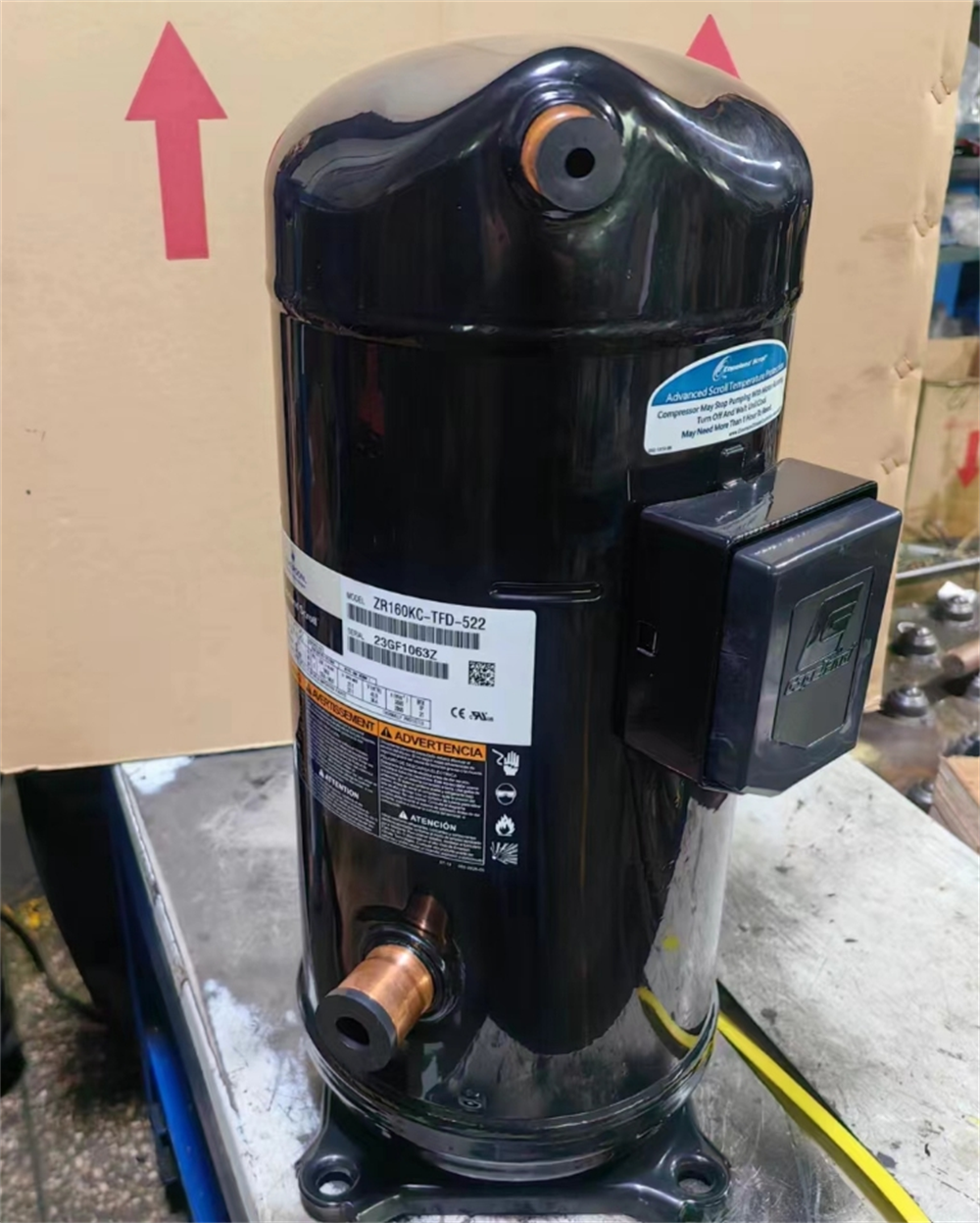 Scroll Compressor ZR190KCE TFD 425 522 ZR190KC TFD 425 440 3 60Hz R22 R404a Copeland for Air Conditioner