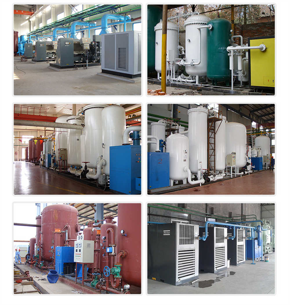 High 1-2000Nm3/h Nitrogen Flow Rate With a Purity of 99.99% Purity, Energy Saving PSA Nitrogen Generator