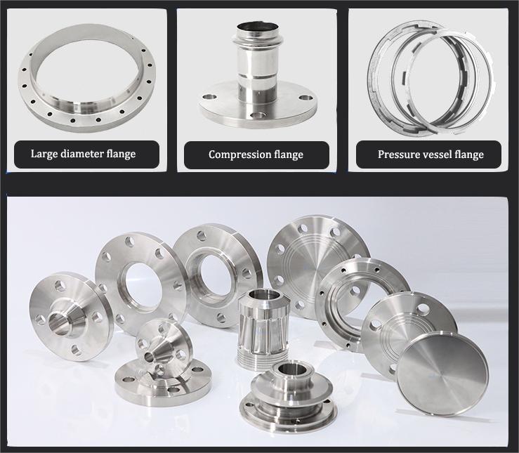 High Class 200 Flange Dimensions Stainless Steel Flange Fitting Pipe Flange