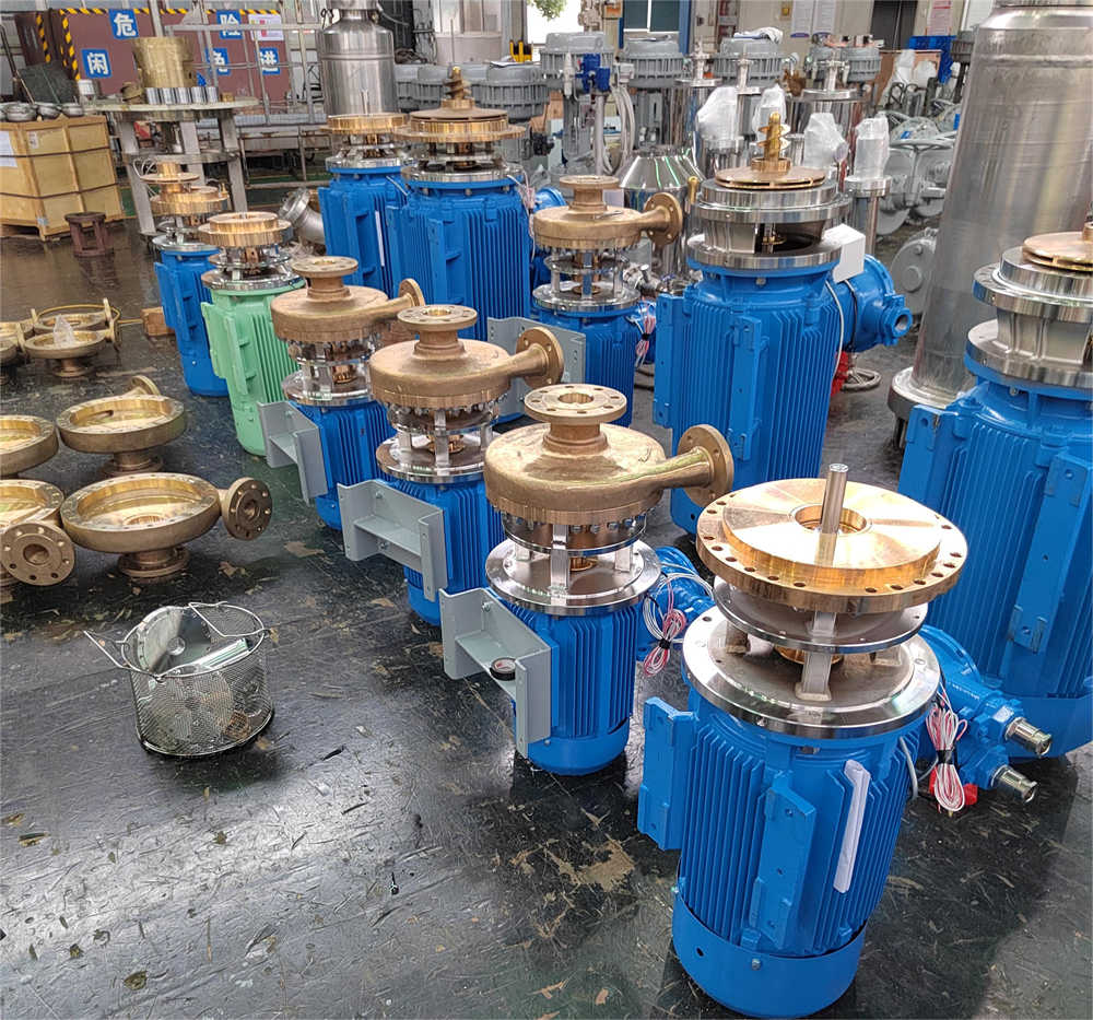 Single Stage Mechanical Seal Cryogenic Centrifugal Pump Liquid Nitrogen Oxygen Argon LNG  Pompes Centrifuges
