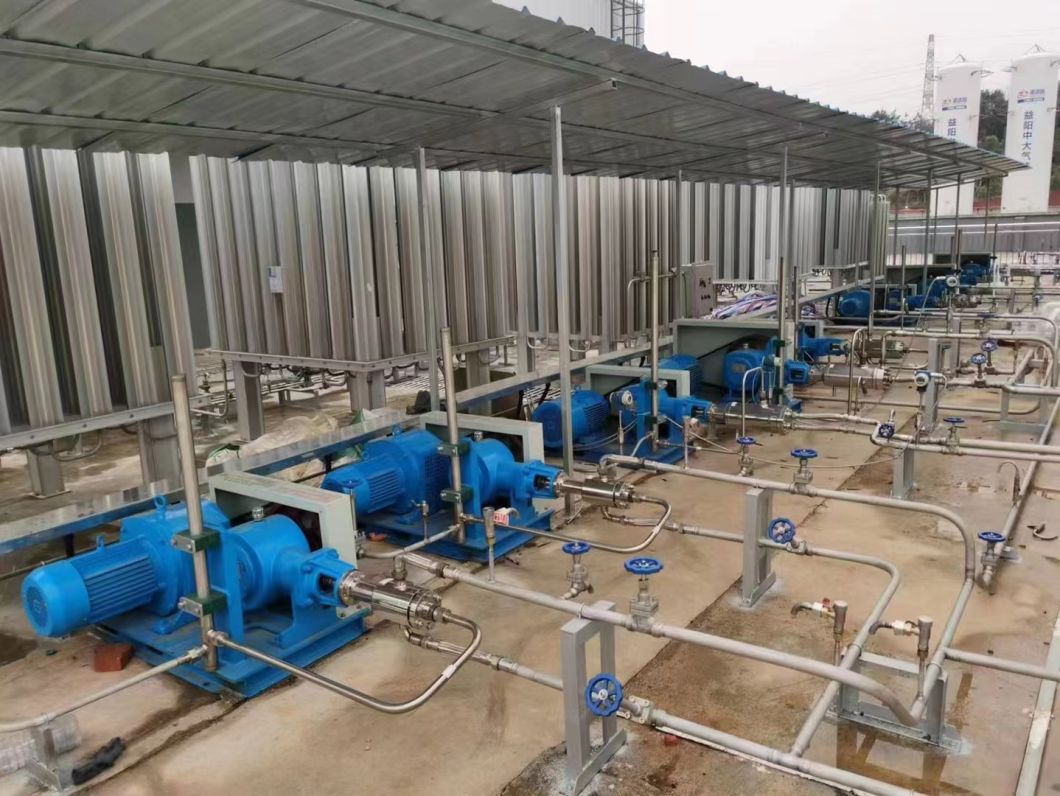 Cryogenic Pump CE Certified Liquid Oxygen/ Nitrogen/ Argon/ CO2/ LNG Piston Pump
