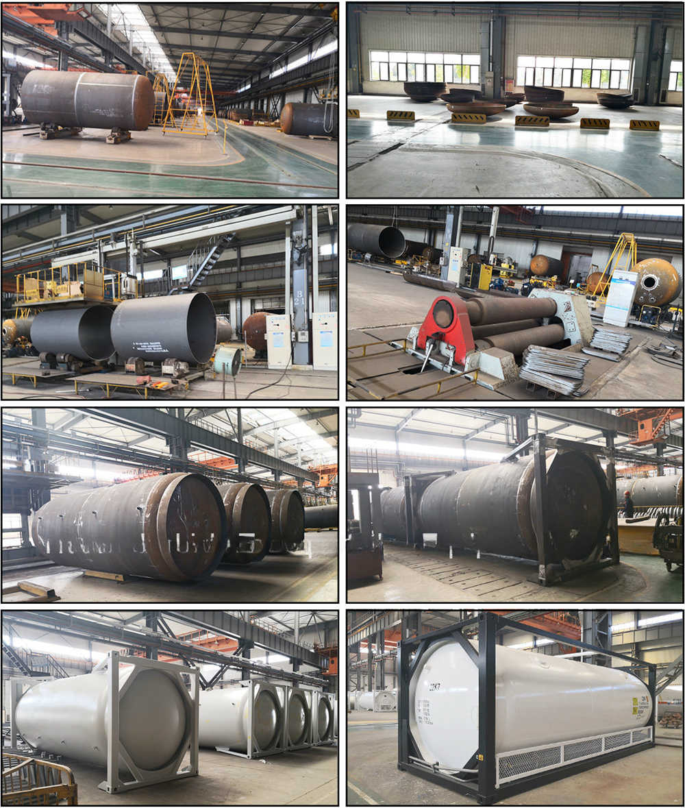 20ft Shipping Container Cryogenic LOX, LIN, LAR, LCO2, LN2O, LNG  Cryogenic Liquid Tank Container ISO T75 UN  Cryogenic Tanks