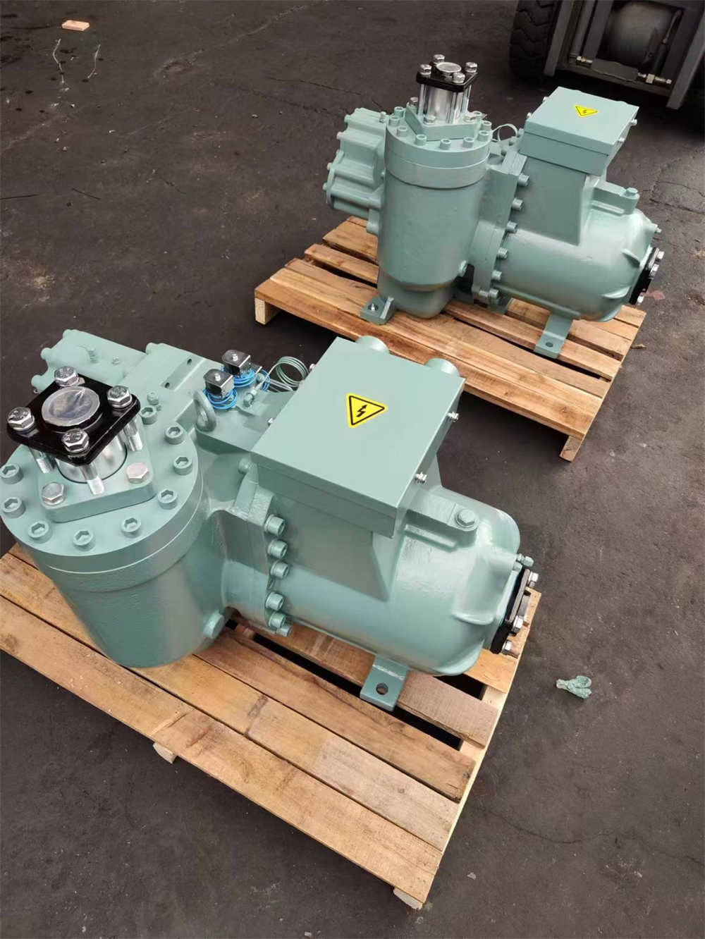 OEM Semi-Hermetic Screw Compressor Type 40ASCCW-Z ASCCW-40Z for Cold Storage  Freezer Fefrigerated Box