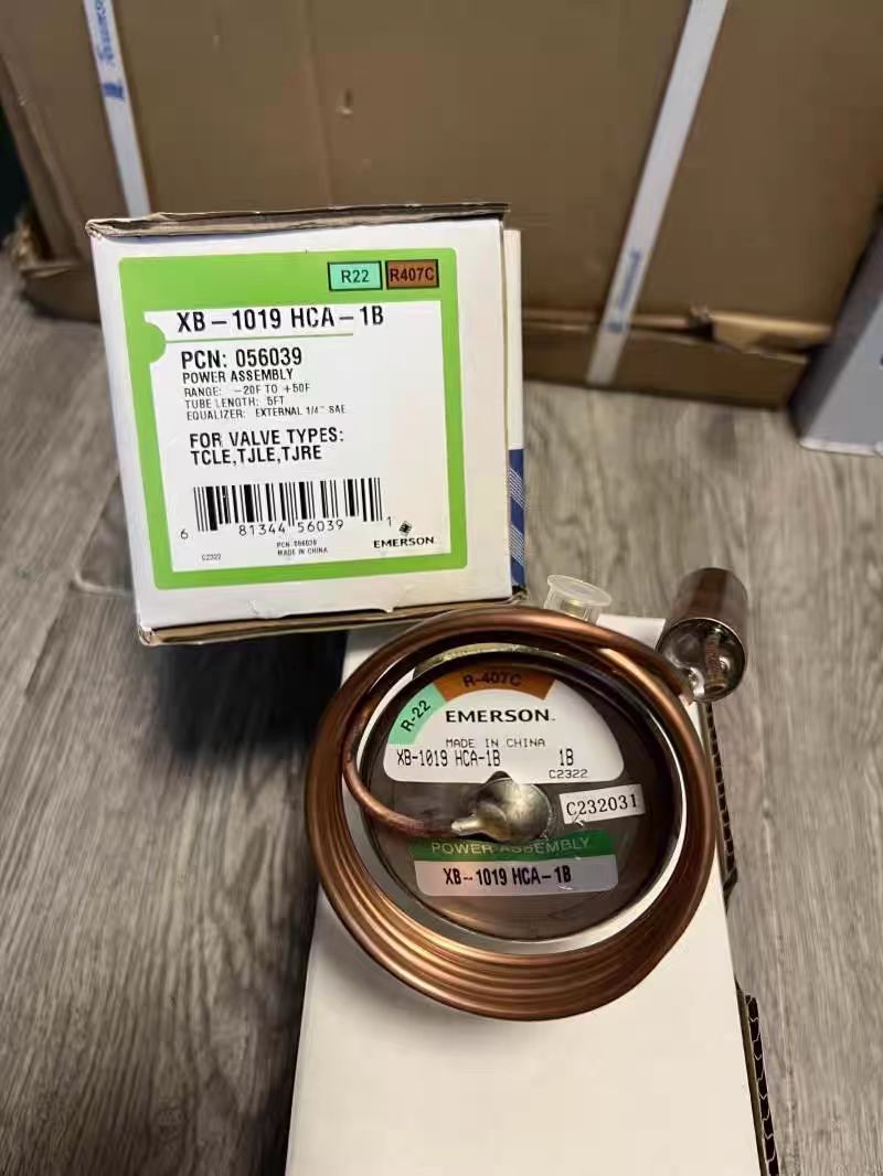 Emmerson XB-1019 MC-1B HC-1B HCA-1B HC-2B Thermostatic Expansion Valve Power Assembly 20-50f B214797