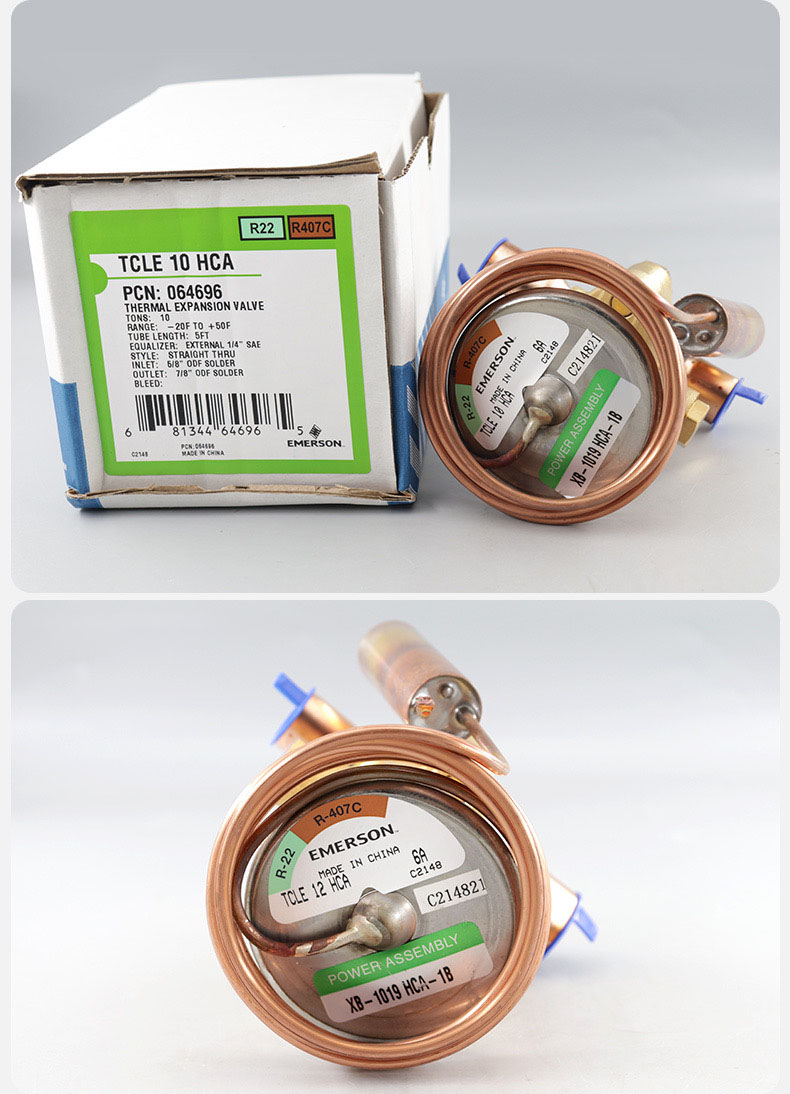 New in Stock Thermostatic Expansion Valve TCLE 10 HCA TCLE 5 HCA TCLE 12HCA R410A for Refrigeration Parts