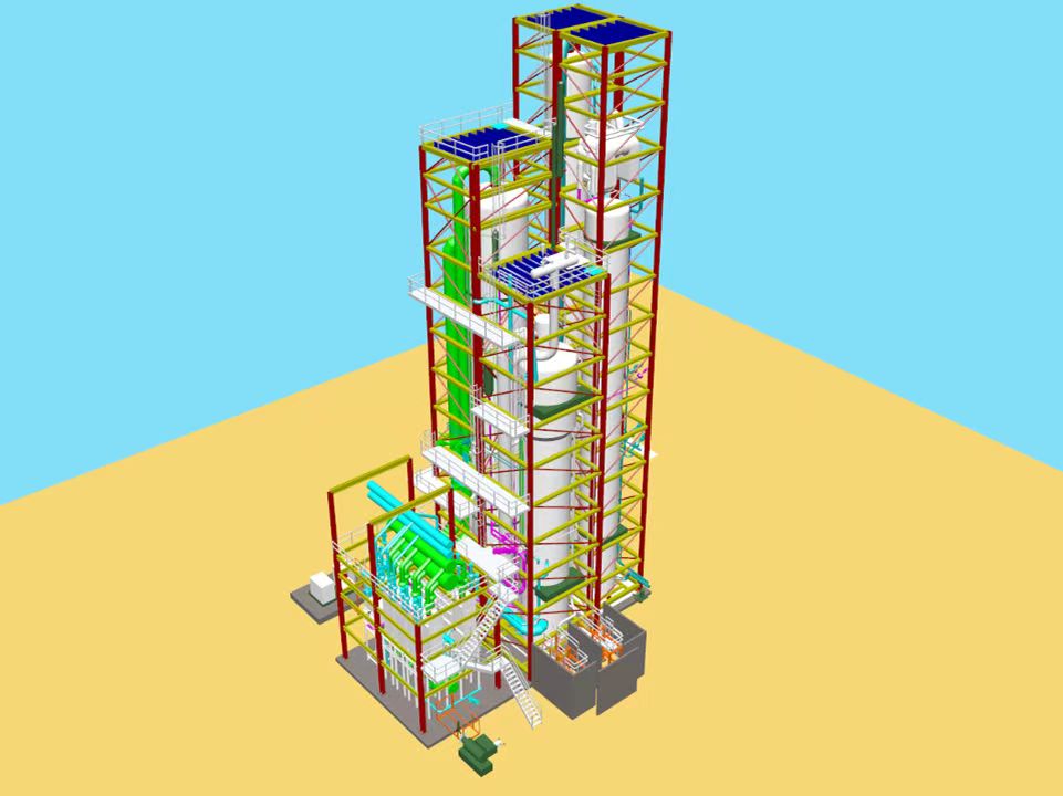 China Design and Manufacture air Separation Unit with  Nitrogen  Oxygen Argon on Site Supply System High Purity & Reliability