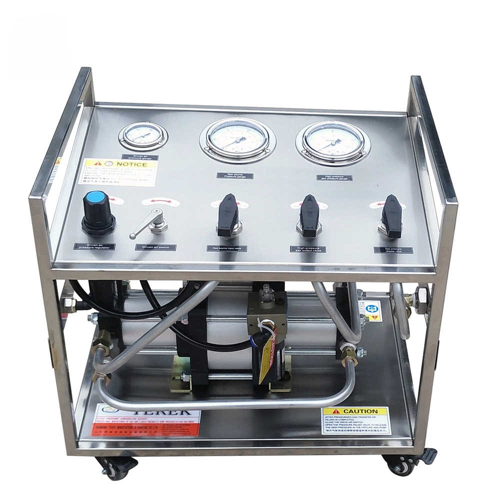 Cryogenic Liquid Argon Filling Pump Gas LPG Cylinder Filling Station