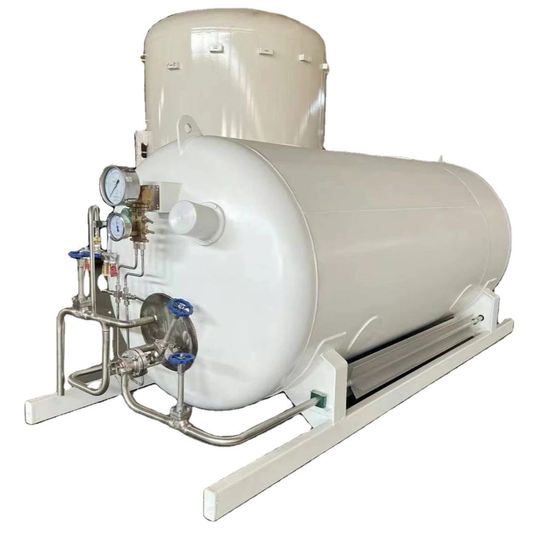 LNG LO2 LN2 LAr LCO2 Cryogenic Storage tank Experience the Highest Safety Standards with Our LNG Cryogenic Tanks