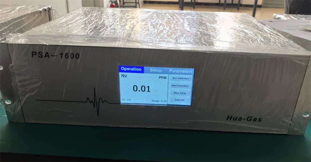 High Accuracy Online Trace Oxygen Analyzer Fuel Cell Zirconia Principle Western Brand Sensor Industrial Use Detects CO2 CO EX