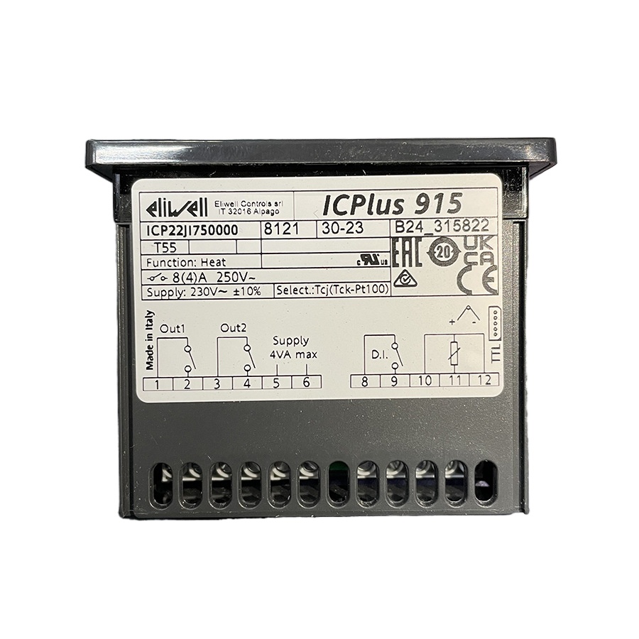 ICplus915 Electronic Red Digital Display Thermostat Panel Original for Refrigeration Part