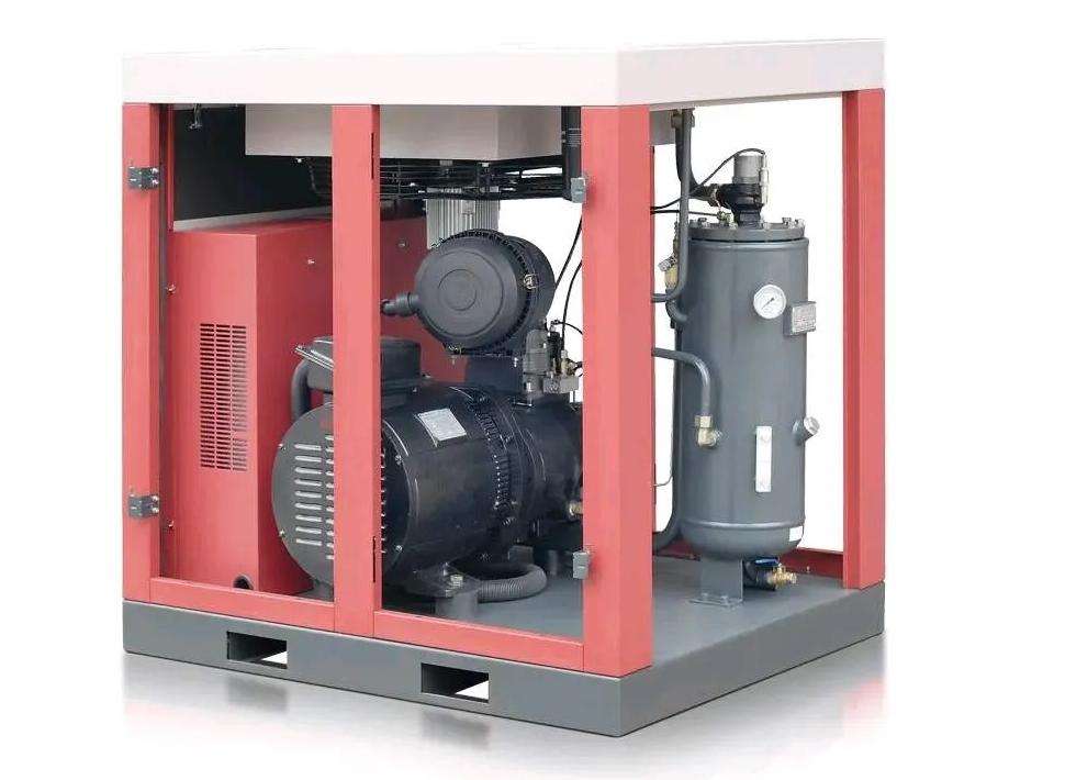 Oil-lubricated System Control Integrated Rotary Atlas Screw Air Compressor With Dryer Tank Air Filter Copco