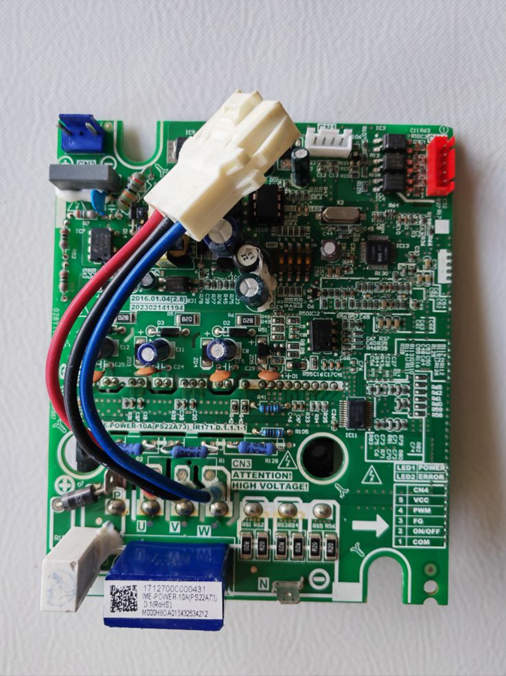 Midea Multi-split Fan Module ME-POWER-20A DC Fan Module Motor Drive Module PCB Board 17127000000431
