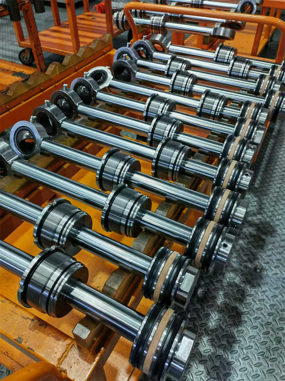 Support Customization No Standard Hydraulic Cylinder for Industrial Vehicle Forklift Tilt  Press  Tipper  Telescopic