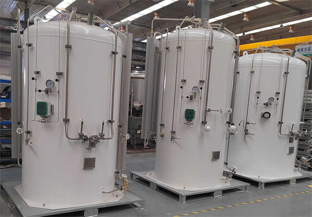 LNG LO2 LN2 LAr LCO2 Cryogenic Storage tank Experience the Highest Safety Standards with Our LNG Cryogenic Tanks