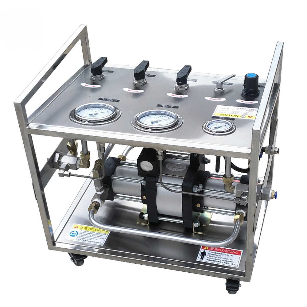 Cryogenic Liquid Argon Filling Pump Gas LPG Cylinder Filling Station