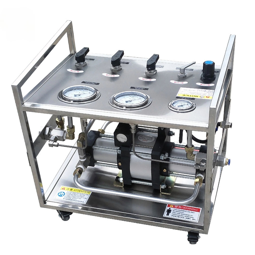Cryogenic Liquid Argon Filling Pump Gas LPG Cylinder Filling Station
