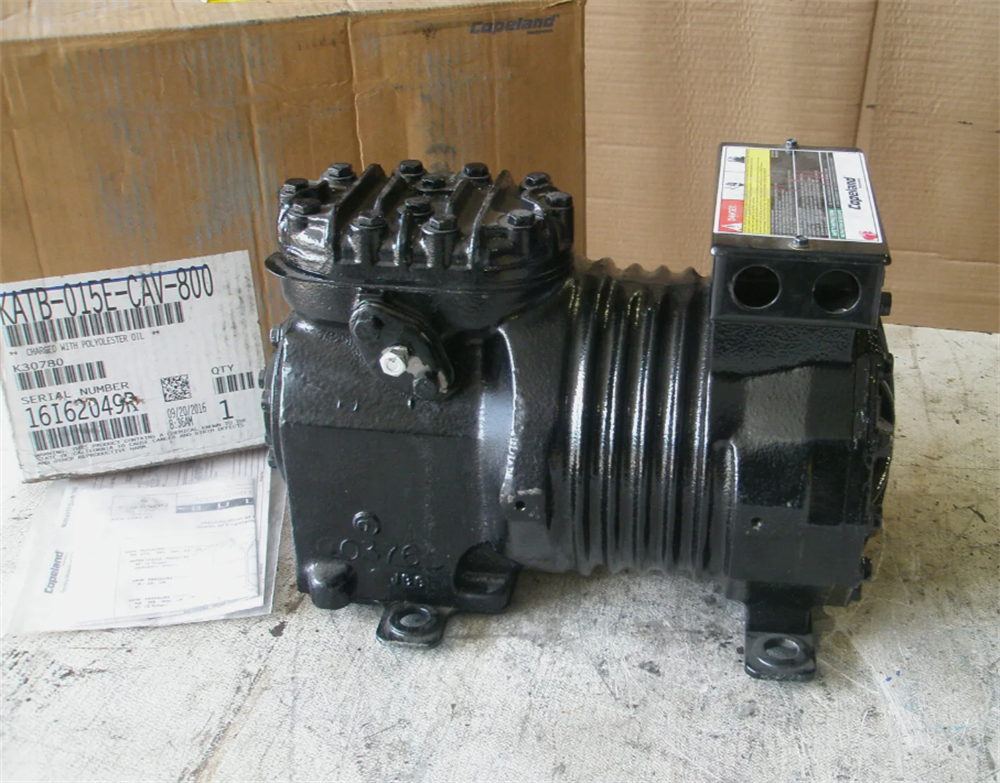 Copeland  KATB-015E-CAV HFC R-404A 60Hz 1- Phase 208/230 V Extra-Low Temperature COMPRESSOR