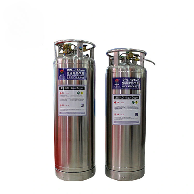 150L-450L Vertical Liquid Oxygen and Nitrogen Dewar Cylinder Cryogenic Tank