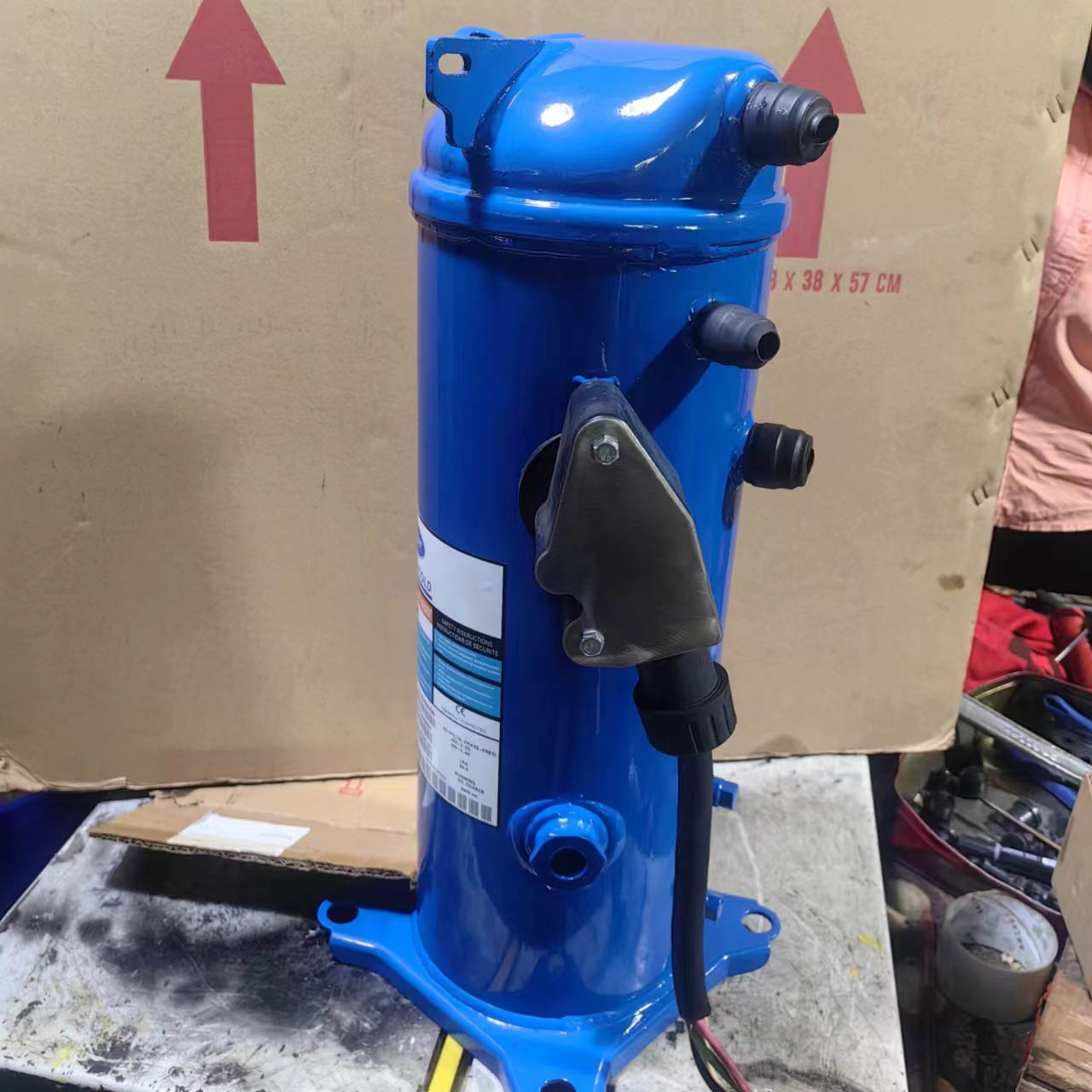 Hermetic Refrigeration  RSH105GR01 RSH105GD01 RSH105GA01 10hp Carrier Transicold Scroll Compressor for Reefer Container