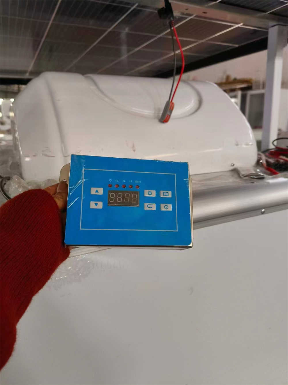 Custom Refrigeration Storage Box Installed Inside Van Frozen Container in Cargo Truck Transportation