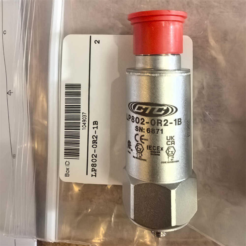 On stock and discounted price New Original Vibration Sensor and  Probe  CTC Model-LP852-OR-1B SN 1066 IECEX LP802-0R2-1B