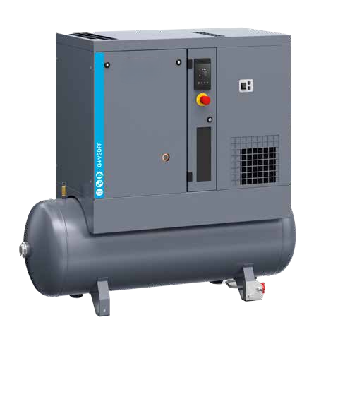 Oil-lubricated System Control Integrated Rotary Atlas Screw Air Compressor With Dryer Tank Air Filter Copco