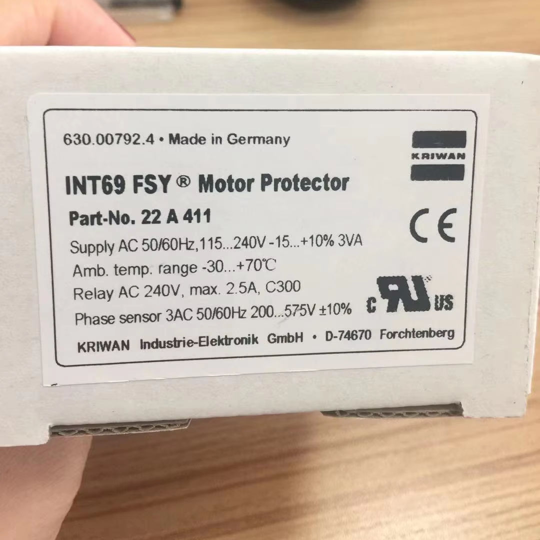 KRIWAN INT69 SC2 22A 420 Motor Protector Compressor protection Module Protector De Motor  40A 63A 230V