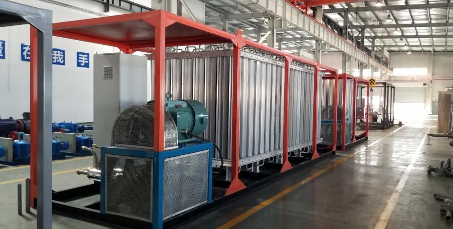 Liquid Oxygen Nitrogen Gas Cylinder Filling Station Pump Skid Mounted Cryogenic Lcng LNG Pump