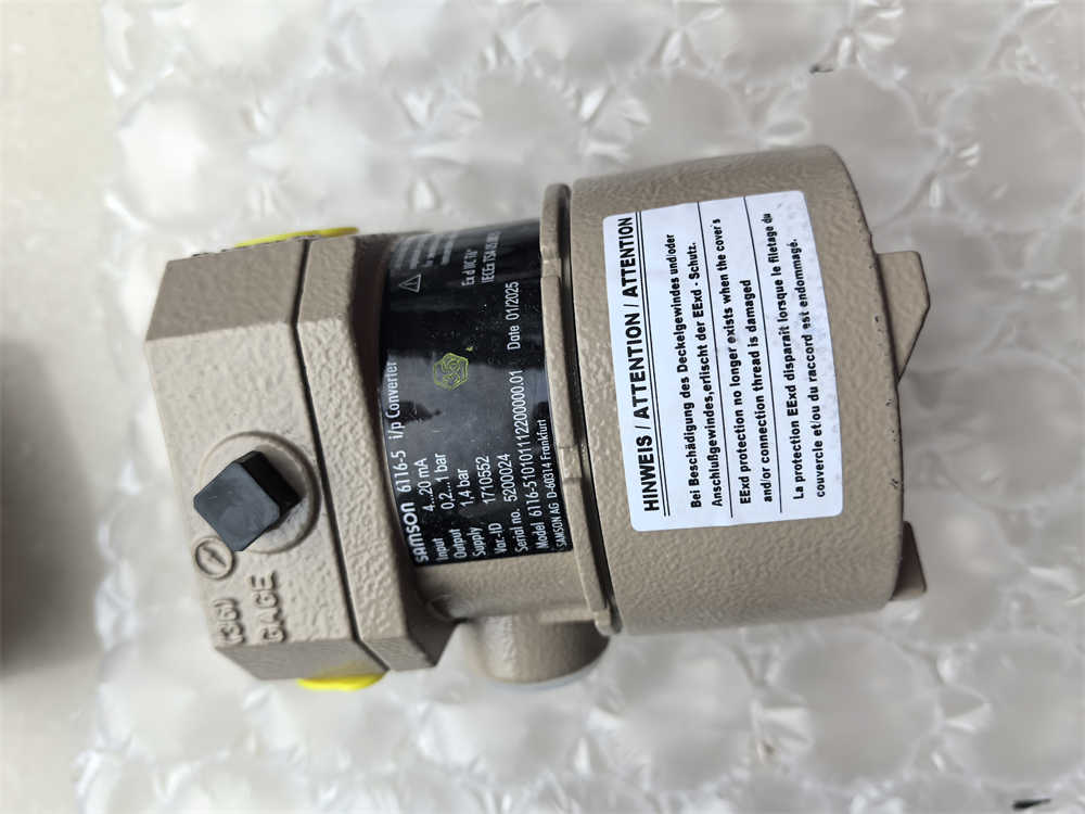 Samson Type 6111 I/p Converter Price for Direct Current Signals As 6111-Electro Pneumatic Convert Positionneur Convertisseur