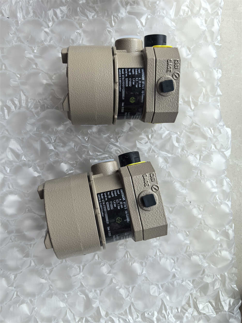 Samson Type 6111 I/p Converter Price for Direct Current Signals As 6111-Electro Pneumatic Convert Positionneur Convertisseur