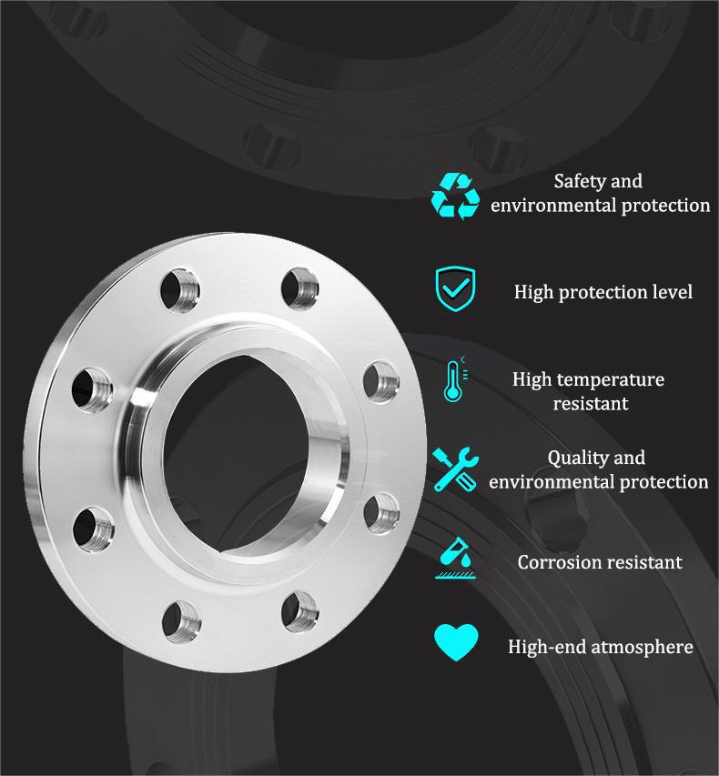 High Class 200 Flange Dimensions Stainless Steel Flange Fitting Pipe Flange