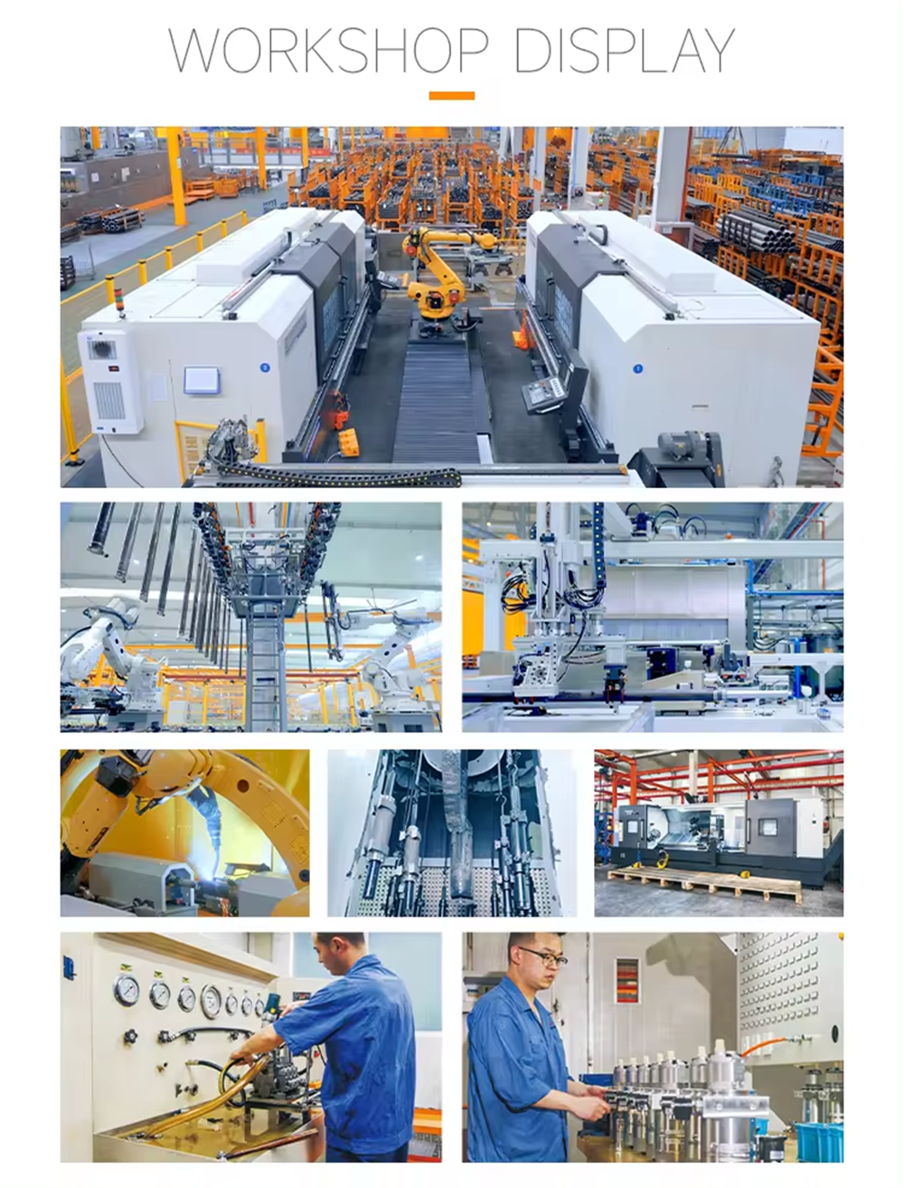 Support Customization No Standard Hydraulic Cylinder for Industrial Vehicle Forklift Tilt  Press  Tipper  Telescopic