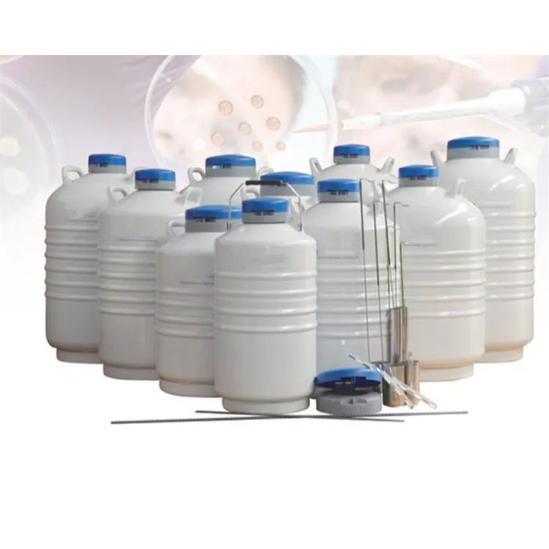 10~30L Nitrogen Tank Thermos Cryocan Liquid Nitrogen Container
