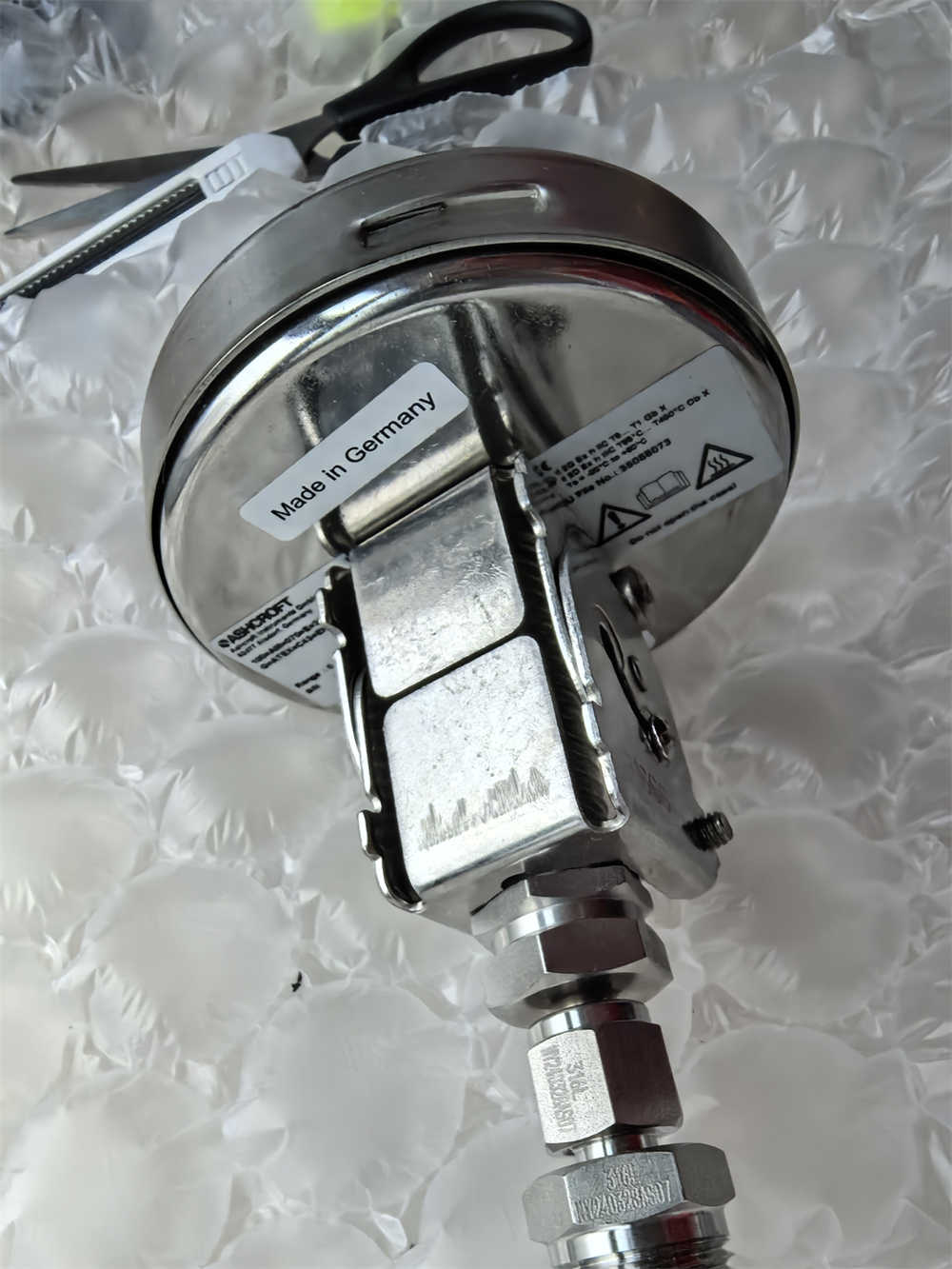 High Quality Process Temperature Instrument Bimetallic Thermometer