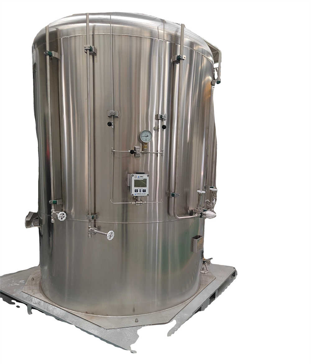 1000L 3000L 5000L Cryogenic Storage Tank Vertical  Liquid Oxygen Nitrogen Argon CO2 Natural Gas