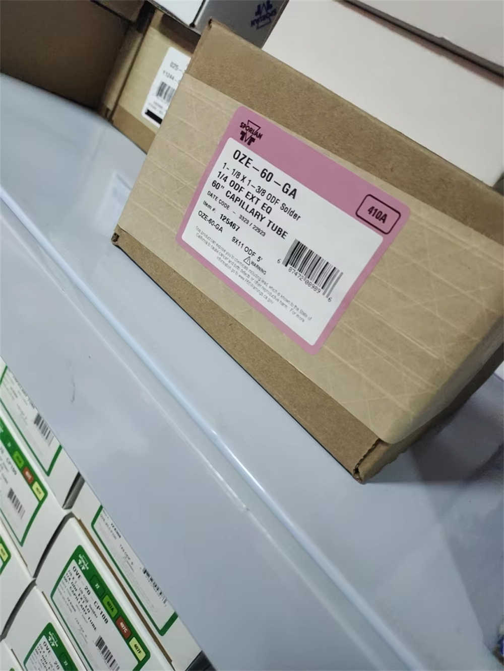 New in Stock Thermostatic Expansion Valve OZE-50-GA OZE-60-GA R410A for Refrigeration Parts and Coldroom