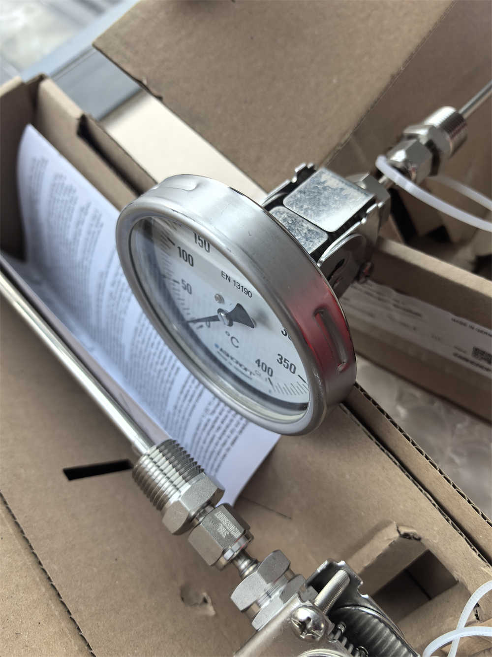 High Quality Process Temperature Instrument Bimetallic Thermometer