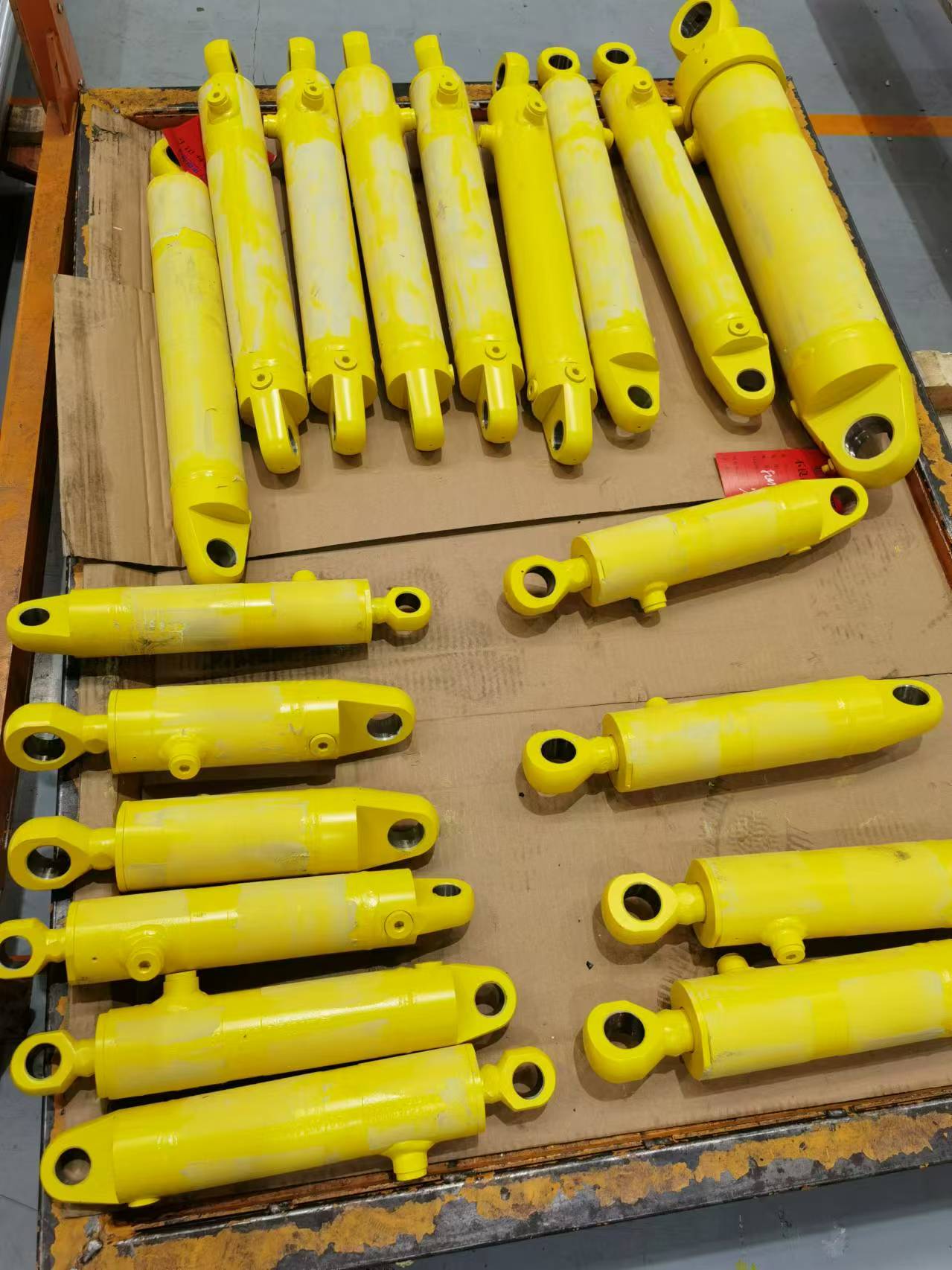 Support Customization No Standard Hydraulic Cylinder for Industrial Vehicle Forklift Tilt  Press  Tipper  Telescopic